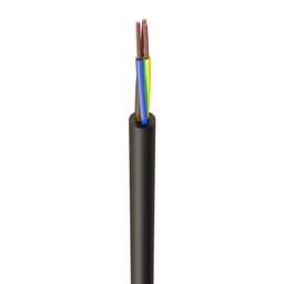 1.0mm² 3 Core Tough Rubber Round Flexible Cable 50M