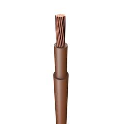 25mmÂ² 19 Strand Double Insulated Flexible Tails [Brown]
