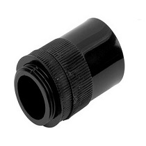 Male Adaptor 20mm Black