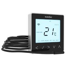 Heatmiser neoStat-e V2- Electric Floor Heating Thermostat [Sapphire Black]