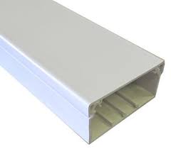 PVC Maxi Trunking PVC 75mmx50mm x 3M Length